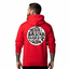 THIGHBRUSH® BEARD RIDING COMPANY - Unisex Hooded Sweatshirt - Red