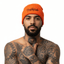 THIGHBRUSH® - OUTLAW - Cuffed Beanies - Orange
