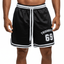 THIGHBRUSH® ATHLETICS - THIGHBRUSH 69 - MEN'S BASKETBALL SHORTS - BLACK