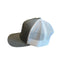 THIGHBRUSH® BEARD RIDING COMPANY - Trucker Snapback Hat - Heather Grey and White