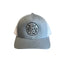 THIGHBRUSH® BEARD RIDING COMPANY - Trucker Snapback Hat - Heather Grey and White