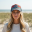 THIGHBRUSH® BEARD RIDING COMPANY - SARAPE - Trucker Snapback Hat - Multi Striped