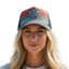 THIGHBRUSH® BEARD RIDING COMPANY - SARAPE - Trucker Snapback Hat - Multi Striped