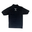 THIGHBRUSH® GOLF - FORE-Play - MEN'S POLO SHIRT - BLACK