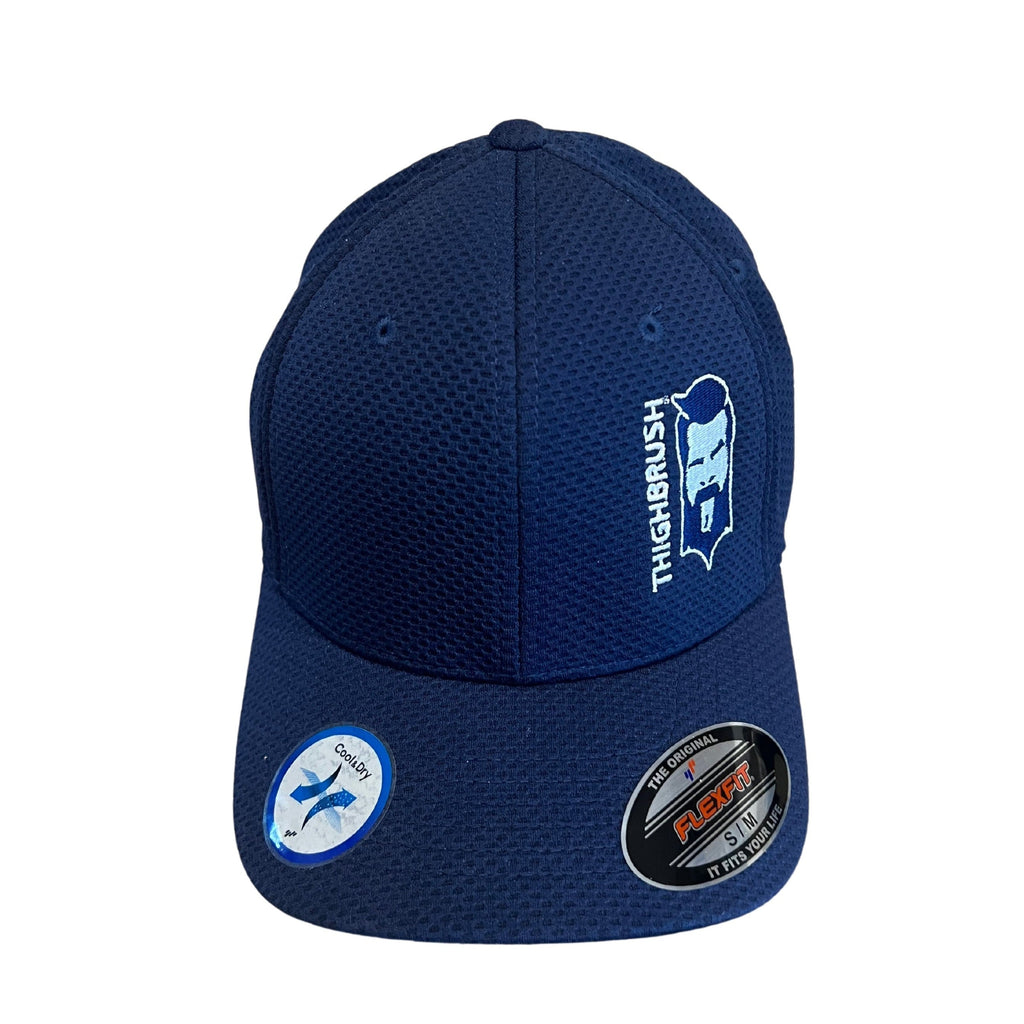 THIGHBRUSH® - THE WETTER THE BETTER - Cool and Dry FlexFit Hat - Navy