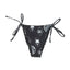THIGHBRUSH® SWIM - LOGO BLAST - Women's Bikini Separates - Black
