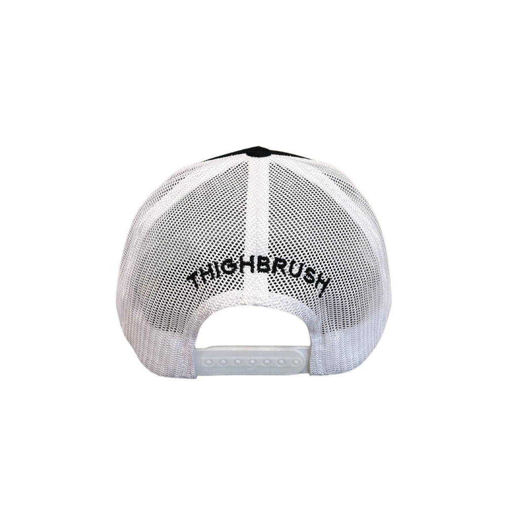 THIGHBRUSH® - 69% ER™ DIAMOND COLLECTION - Trucker Snapback Hat - Black and White