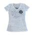 THIGHBRUSH® BEARD RIDING COMPANY - Women's Burn Out Tees - White
