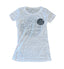 THIGHBRUSH® BEARD RIDING COMPANY - Women's Burn Out Tees - White