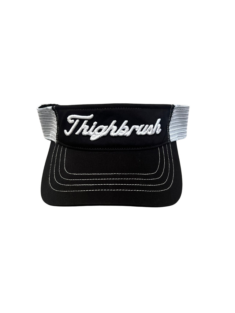 THIGHBRUSH® GOLF - FORE-PLAY - Trucker Snapback Visor - Black