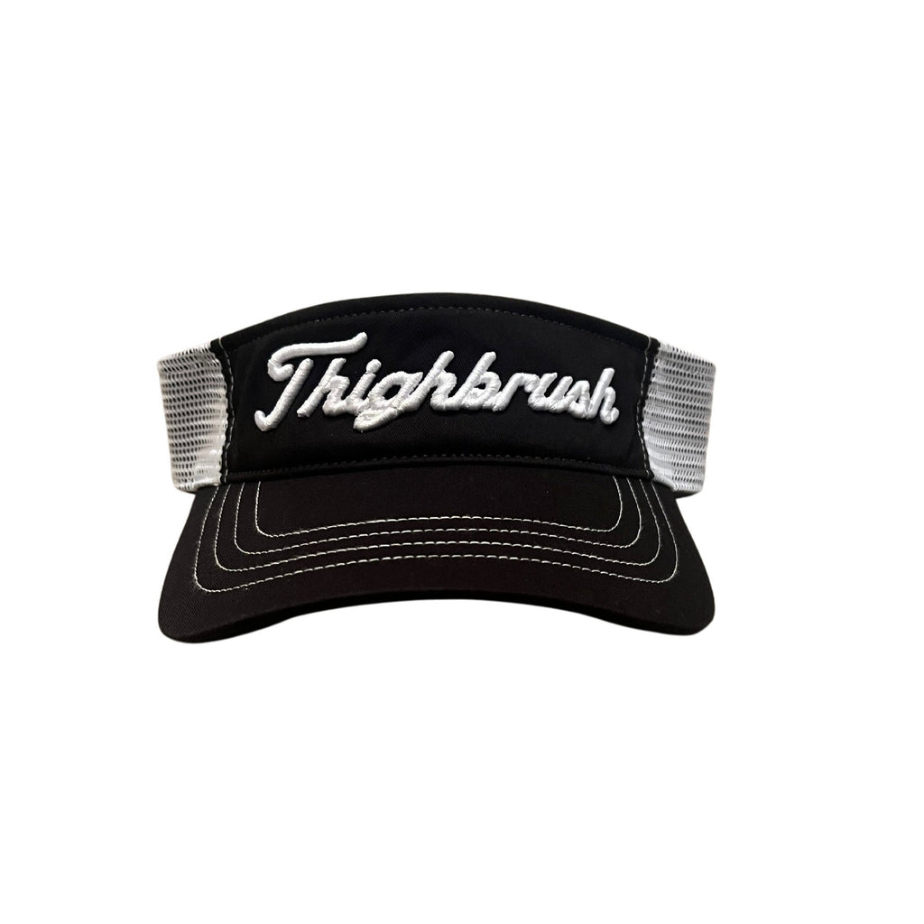 THIGHBRUSH® GOLF - FORE-PLAY - Trucker Snapback Visor - Black - 