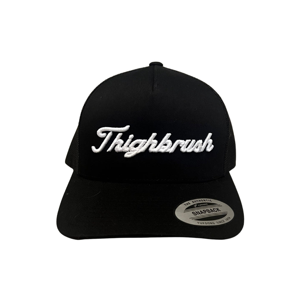 THIGHBRUSH® GOLF - FORE-PLAY - Trucker Snapback Hat  - Black - 
