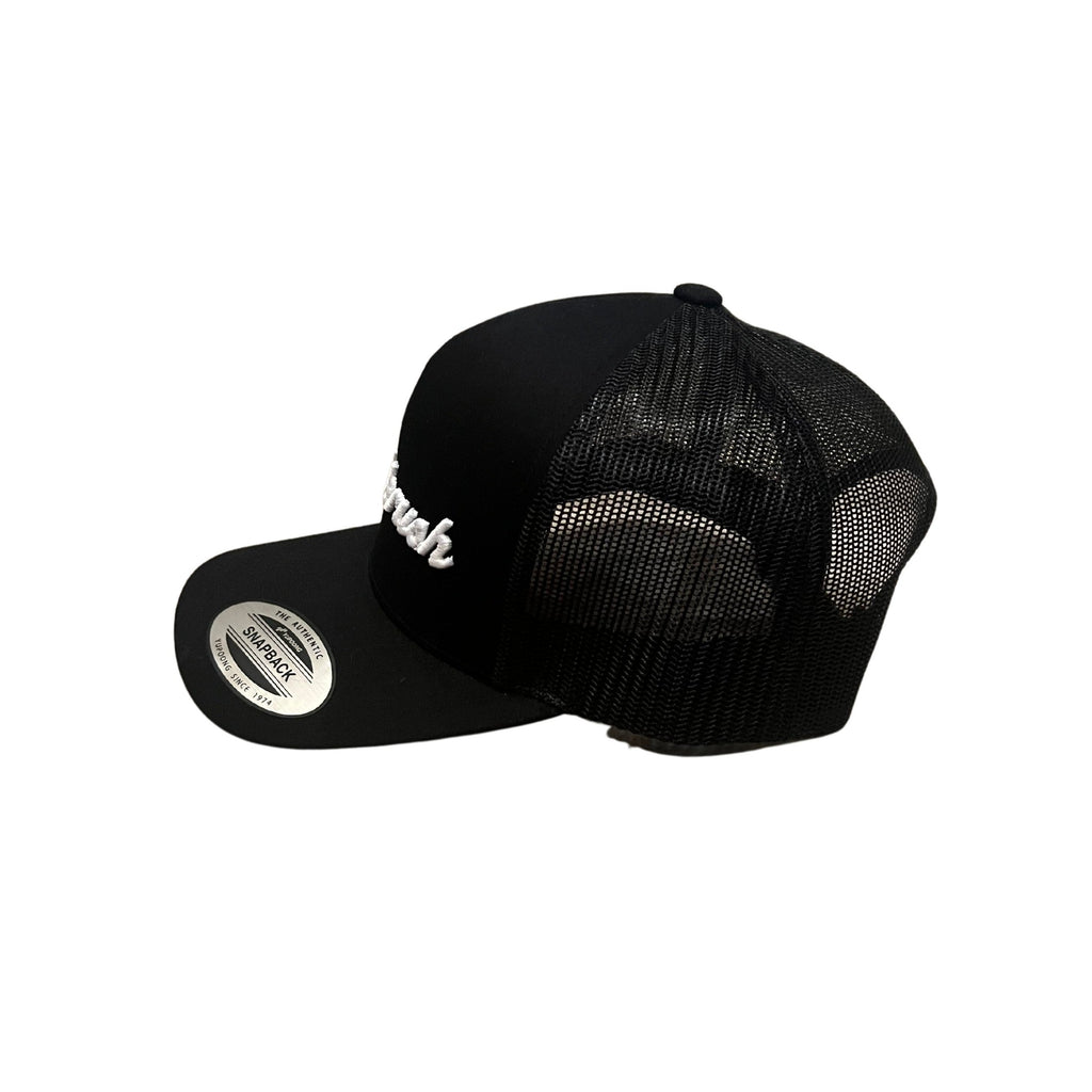 THIGHBRUSH® GOLF - FORE-PLAY - Trucker Snapback Hat  - Black