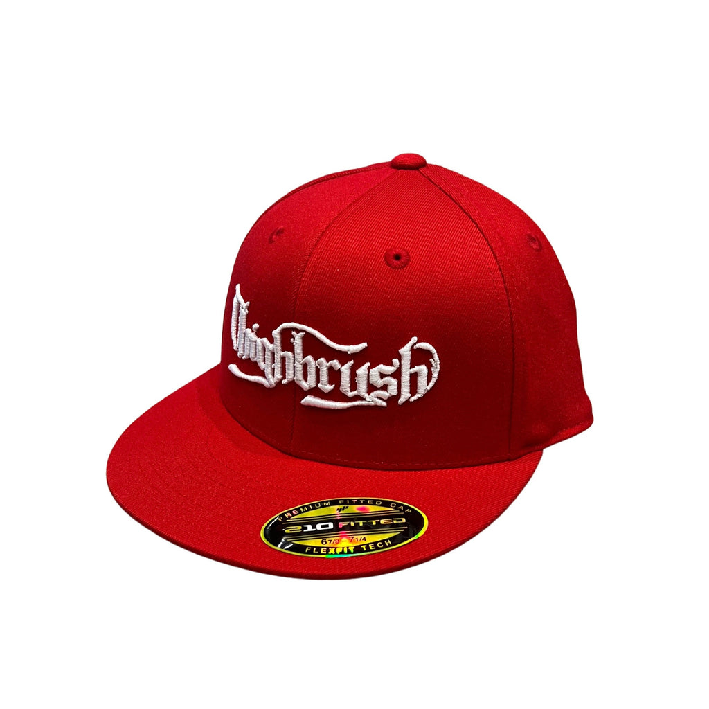THIGHBRUSH® "OUTLAW" - Flat Bill FlexFit Hat - Red