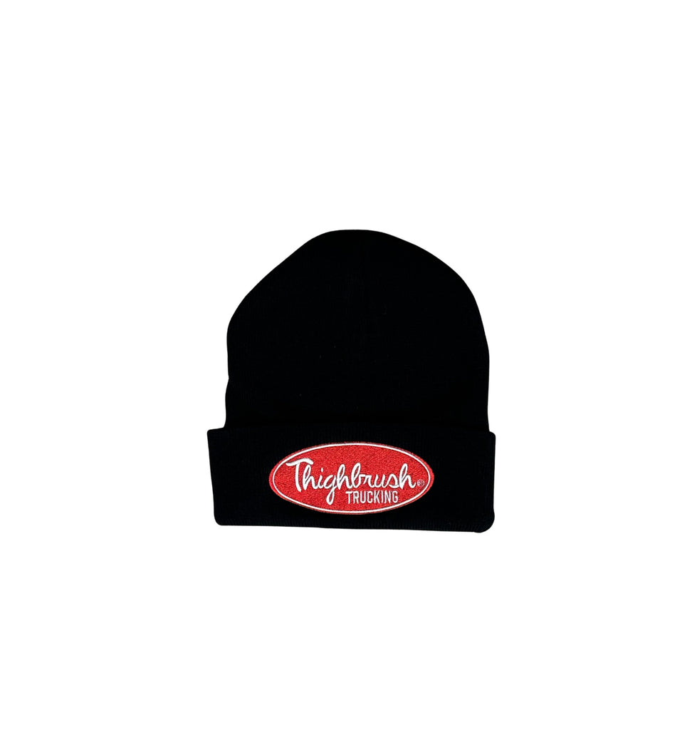 THIGHBRUSH® TRUCKING - Cuffed Beanies - Black