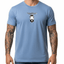 THIGHBRUSH® AIRWAYS - MILE THIGH CLUB - Men's T-Shirt - Sky Blue
