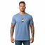 THIGHBRUSH® AIRWAYS - MILE THIGH CLUB - Men's T-Shirt - Sky Blue