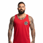 THIGHBRUSH® BEARD RIDING COMPANY - Men's Tank Top - Red