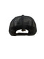 THIGHBRUSH® “OUTLAW" - Flat Bill Trucker Snapback Hat - White and Black