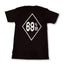 THIGHBRUSH® BIKERS "69% ER DIAMOND COLLECTION" - Men's T-Shirt - Black