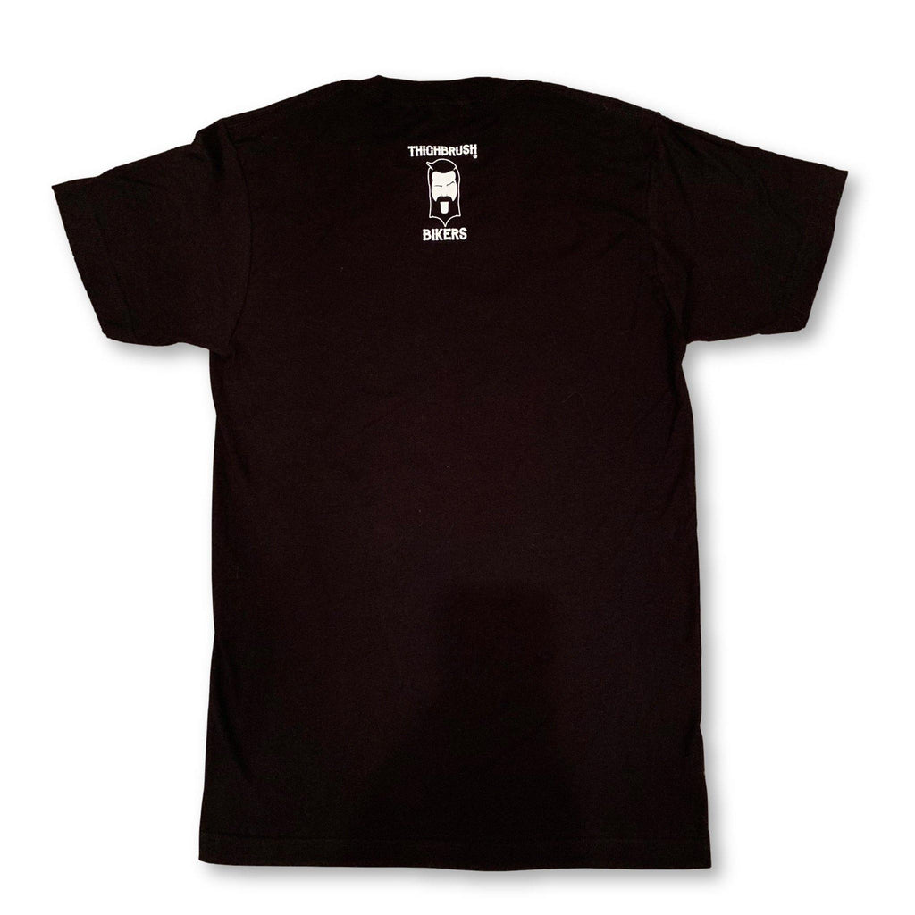 THIGHBRUSH® BIKERS "69% ER DIAMOND COLLECTION" - Men's T-Shirt - Black - 