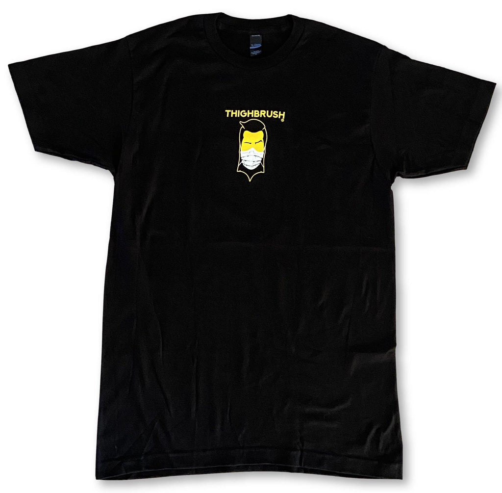 LIMITED EDITION - THIGHBRUSH® - "COVID-69" - Men's T-Shirt - Black