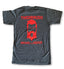 THIGHBRUSH® BIKERS - "Grown to be Ridden" - Men's T-Shirt - Charcoal Grey and Red