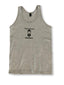 THIGHBRUSH® ATHLETICS - "PRACTICE SAFE SETS" - MEN'S TANK TOP - GREY
