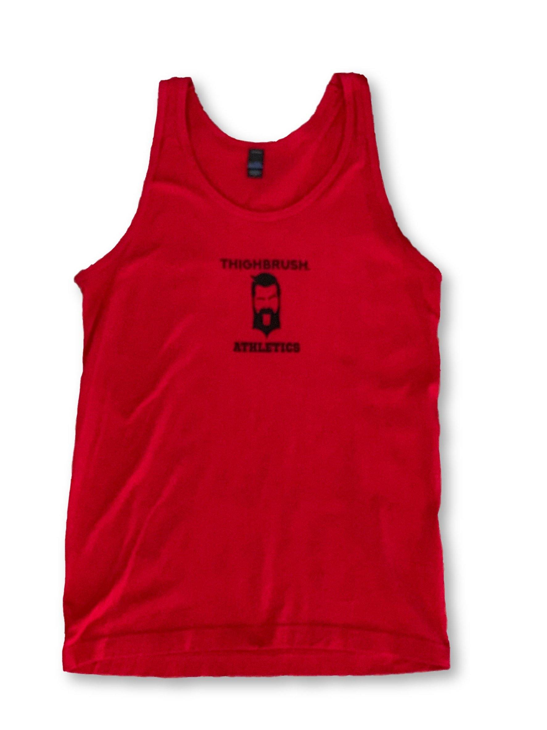 Red 2025 athletic tank