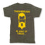 THIGHBRUSH® TACTICAL - ARMED FORCES COLLECTION - "An Army of Tongue" Men's T-Shirt - Military Green