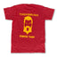 THIGHBRUSH® TACTICAL - ARMED FORCES COLLECTION - "SEMPER THIGH" Men's T-Shirt - Scarlet and Gold