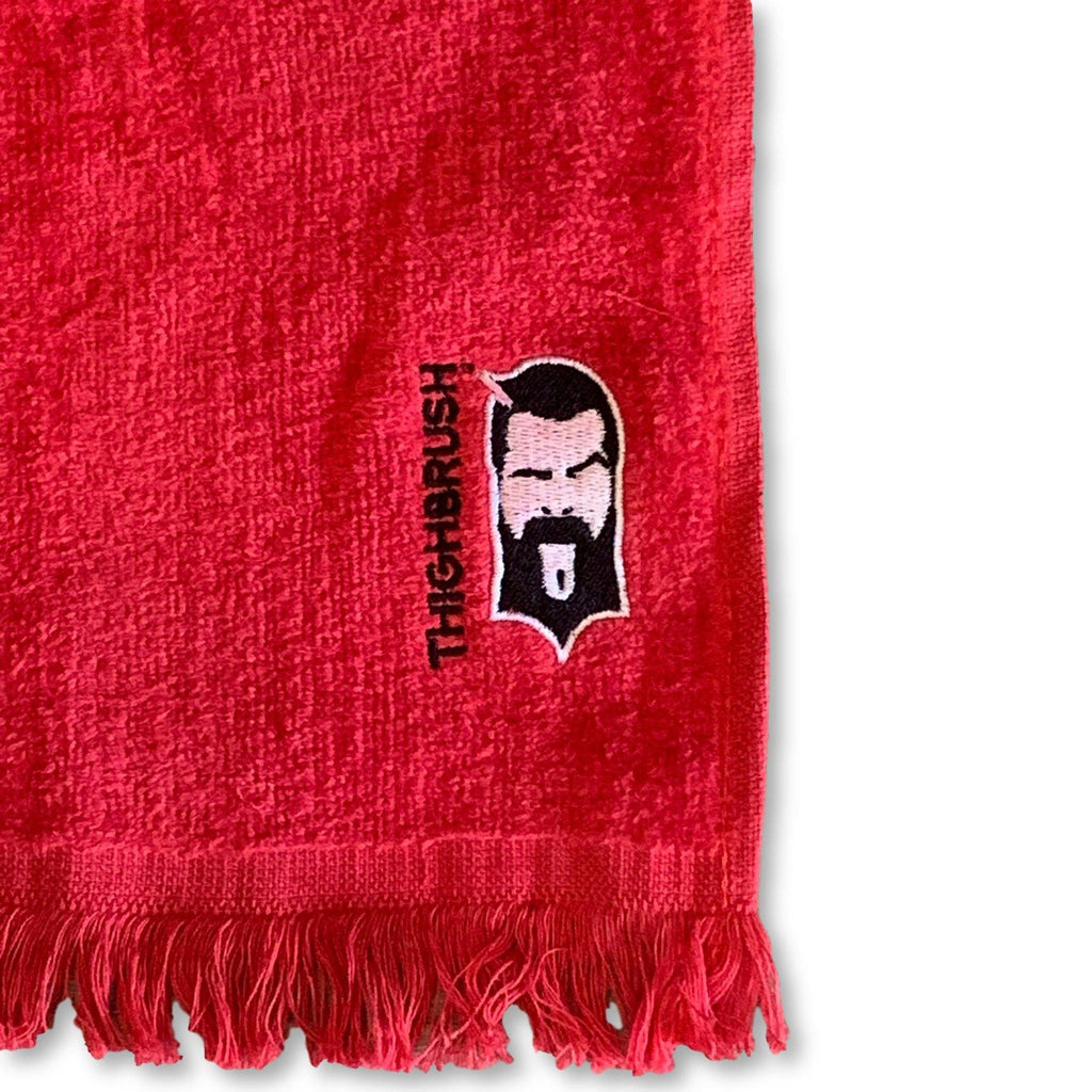 THIGHBRUSH® GOLF "CLEAN-UP" Towel - Red - 