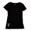 THIGHBRUSH® LIQUORS - Women's T-Shirt - V-Neck - Black - Multi Logo