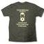 THIGHBRUSH® TACTICAL - "Always Keep Your Action Well Lubricated" - Men's T-Shirt - Olive and Tan