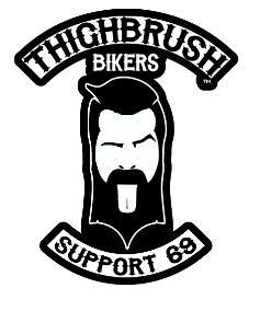 THIGHBRUSH® BIKERS - "SUPPORT 69" - Sticker - Large - 