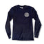 THIGHBRUSH® BEARD RIDING COMPANY - Unisex Long Sleeve T-Shirt - Navy Blue