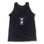 THIGHBRUSH® TACTICAL - "Swollen Labe" - Men's Tank Top - Navy Blue and White