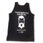 THIGHBRUSH® TACTICAL - "Swollen Labe" - Men's Tank Top - Navy Blue and White