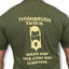 THIGHBRUSH® TACTICAL - "Always Keep Your Action Well Lubricated" - Men's T-Shirt - Olive and Tan