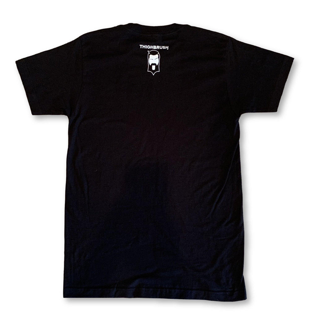THIGHBRUSH® "#beardedforyourpleasure" Men's T-Shirt in Black