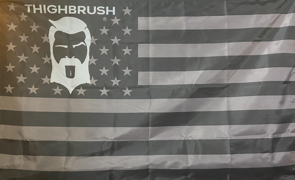 THIGHBRUSH® Logo Patriotic Flag - 3' x 5' - 