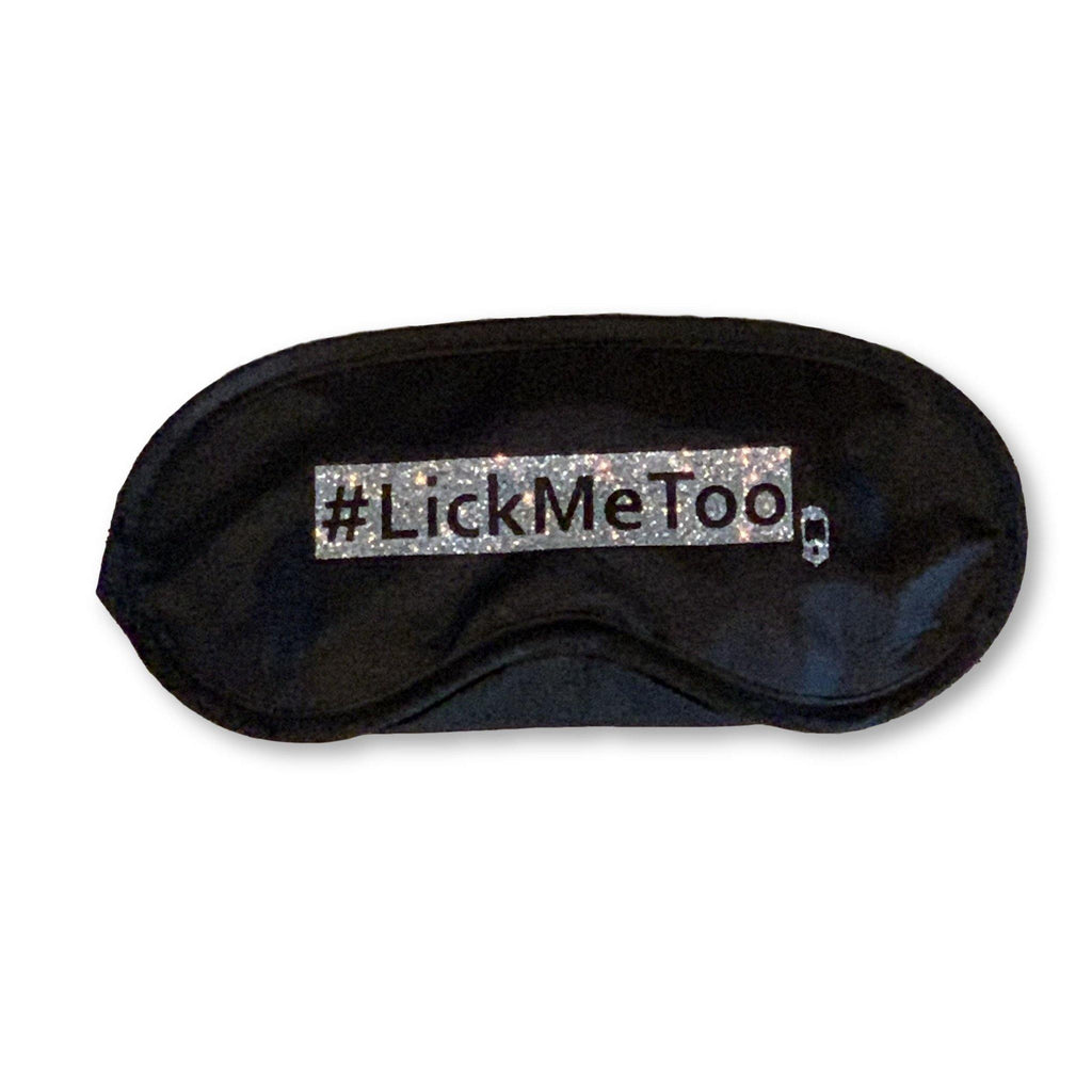 THIGHBRUSH® "#LickMeToo" - Satin Sleep Mask