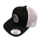 THIGHBRUSH® BEARD RIDING COMPANY - Trucker Snapback Hat - Black and White