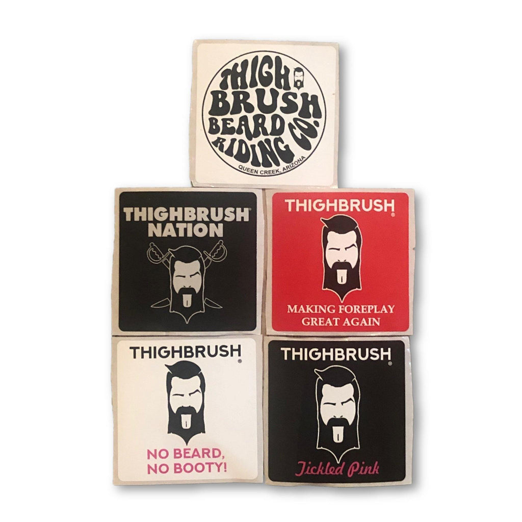 THIGHBRUSH® - Sticker Pack - Assorted - Small - 