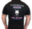 THIGHBRUSH® LIQUORS - Men's T-Shirt - Black with Multi Logo