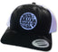 THIGHBRUSH® BEARD RIDING COMPANY - Trucker Snapback Hat - Black and White