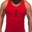 THIGHBRUSH® ATHLETICS - "PRACTICE SAFE SETS" - MEN'S TANK TOP - RED