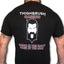 THIGHBRUSH® CASINO - LIQUOR IN THE FRONT, POKER IN THE REAR - Men's T-Shirt - Black