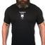 THIGHBRUSH® CASINO - LIQUOR IN THE FRONT, POKER IN THE REAR - Men's T-Shirt - Black