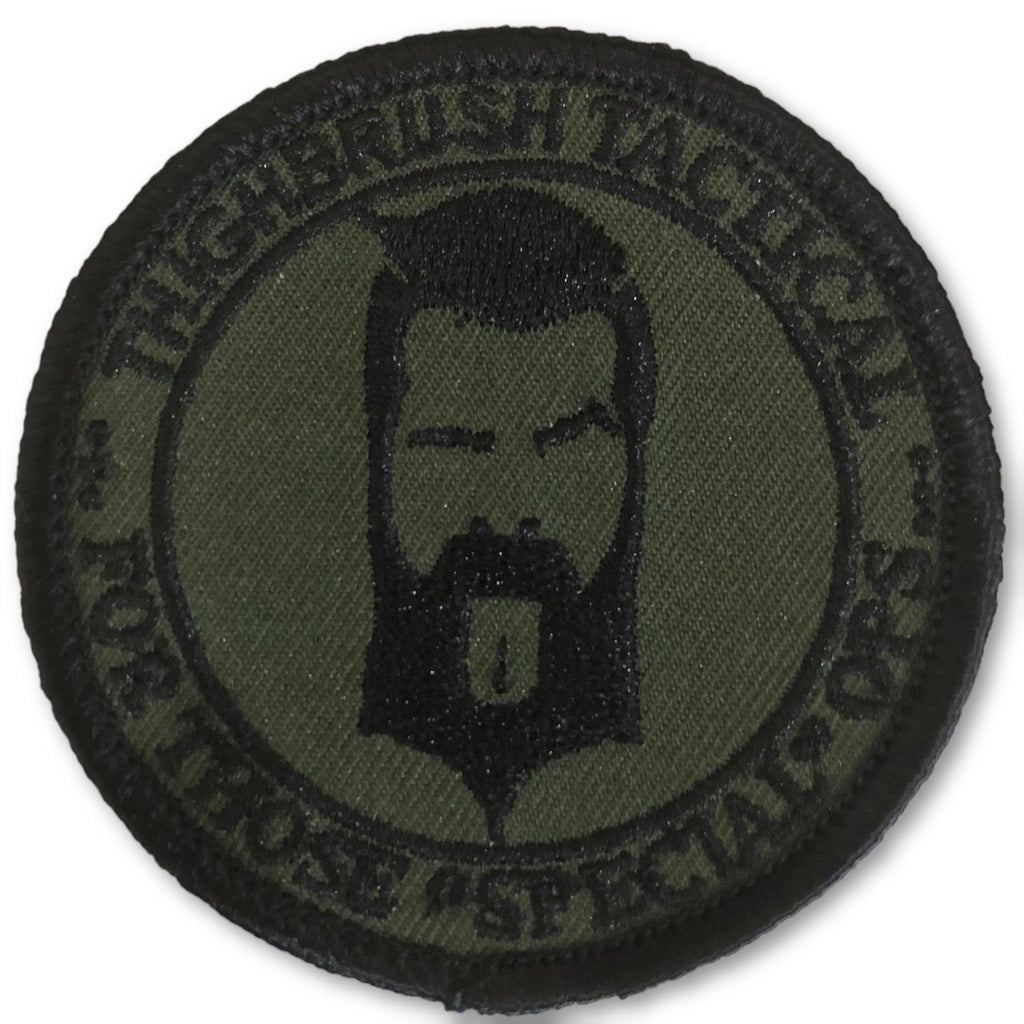THIGHBRUSH TACTICAL - MORAL PATCH "For Those Special Ops" Olive Green (Sew-on) - thighbrush